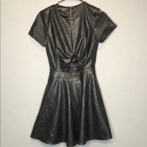 Bebe leather dress